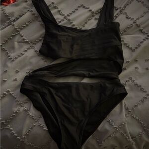 Stylish Black Swimsuit